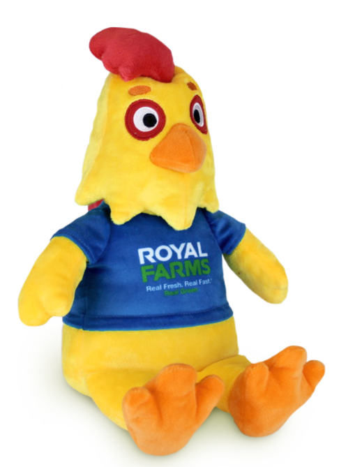 Rofo Chicken Plush Toy RoyalFarms